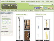 Tablet Screenshot of multipoint-locks.com